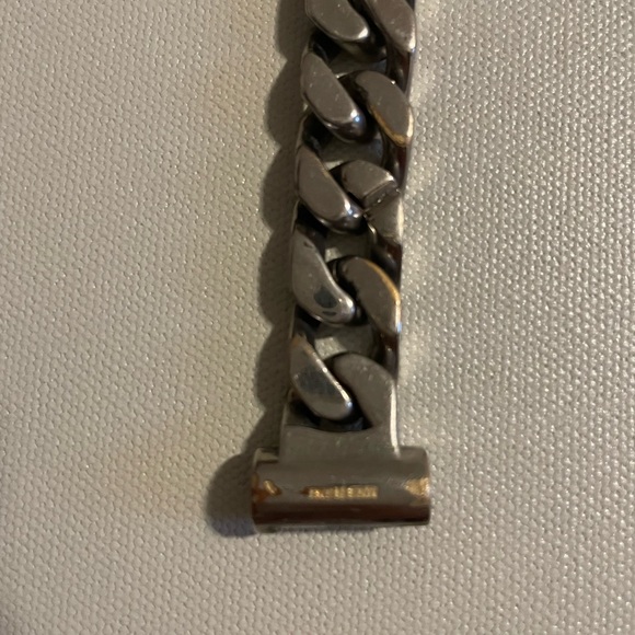Louis Vuitton Chain Links Mens Bracelet. Size medium. Colour: Stainless Steel - Picture 4 of 6